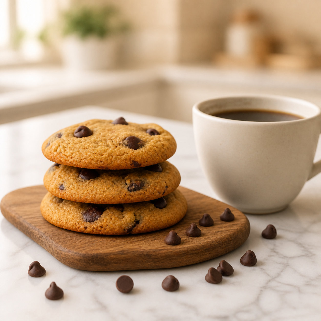 Sugar-Free Chocolate Chip Cookies