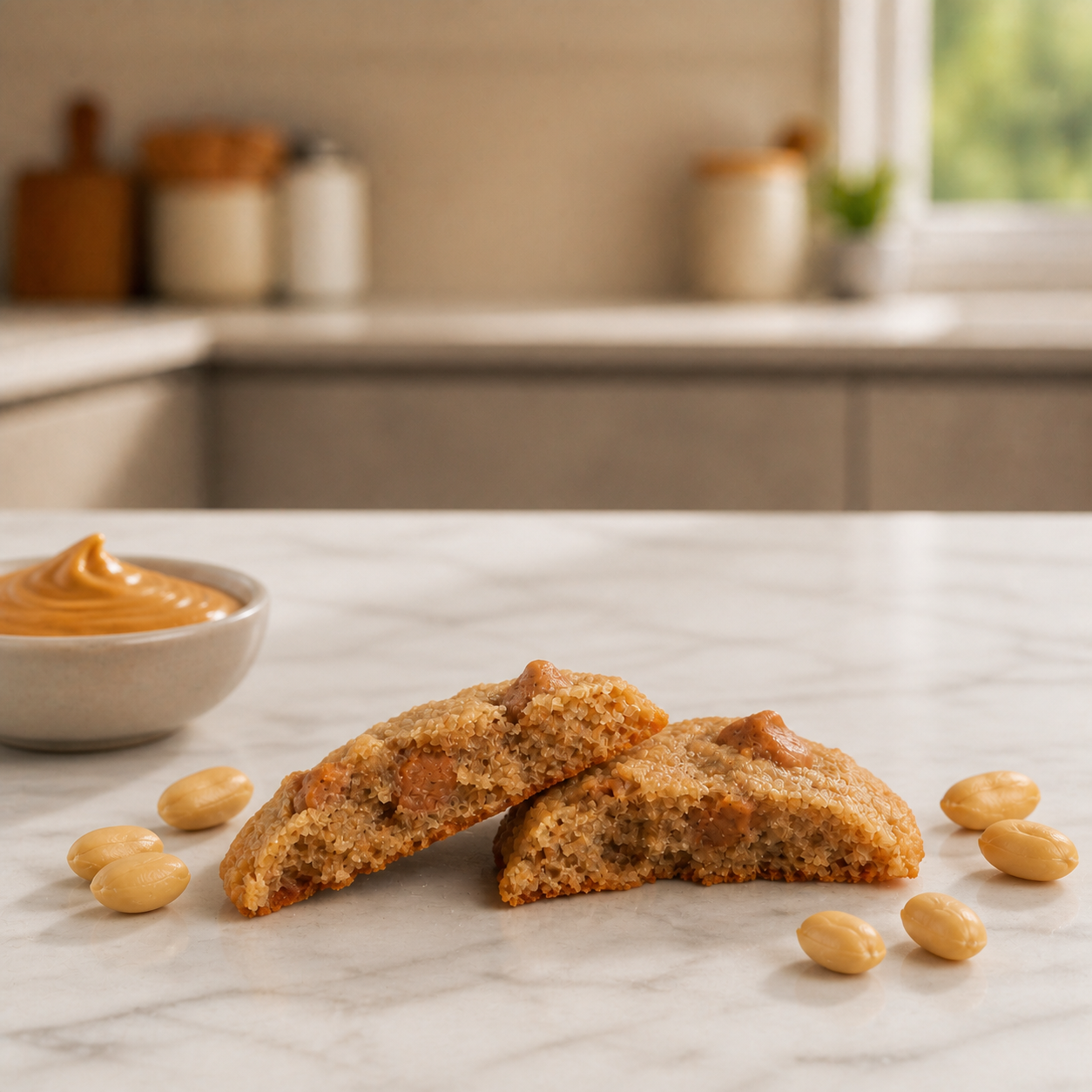 Sugar-Free Peanut Butter Cookies