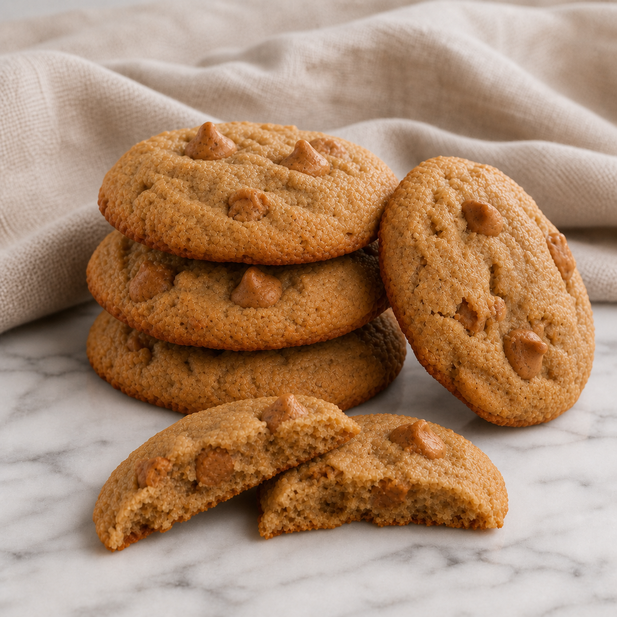 Sugar-Free Peanut Butter Cookies